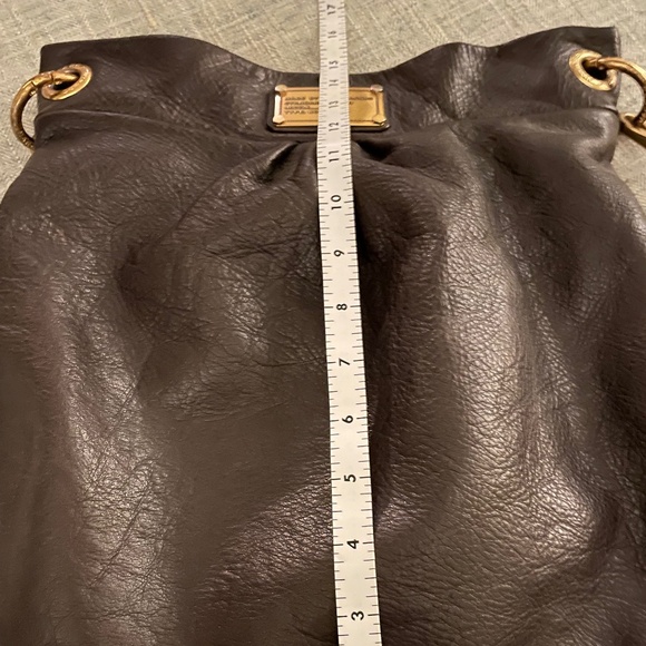 Marc by Marc Jacobs Dark Brown Leather Workwear Handbag - Picture 7 of 8